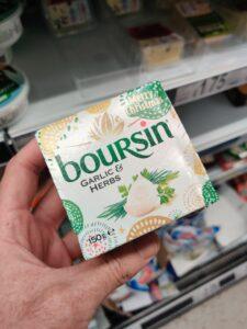 Boursin garlic and herbs cheese